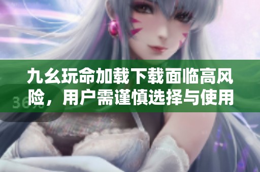 九幺玩命加载下载面临高风险，用户需谨慎选择与使用