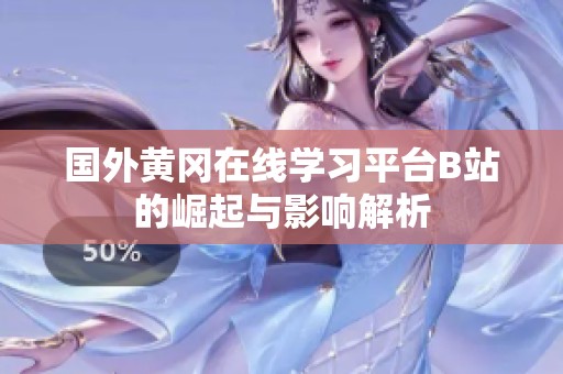国外黄冈在线学习平台B站的崛起与影响解析