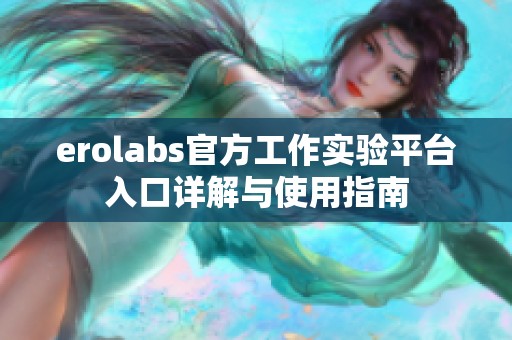 erolabs官方工作实验平台入口详解与使用指南