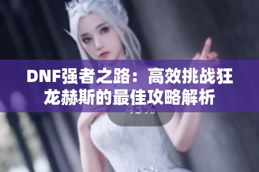 DNF强者之路：高效挑战狂龙赫斯的最佳攻略解析