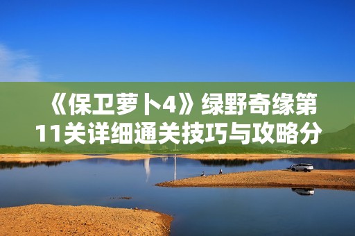 《保卫萝卜4》绿野奇缘第11关详细通关技巧与攻略分享