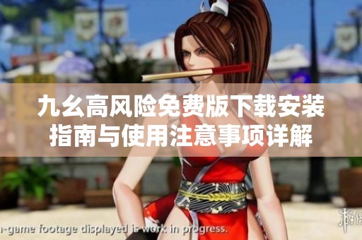九幺高风险免费版下载安装指南与使用注意事项详解