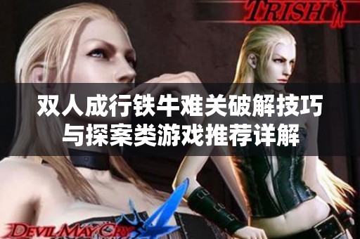 双人成行铁牛难关破解技巧与探案类游戏推荐详解