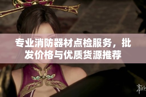 专业消防器材点检服务，批发价格与优质货源推荐