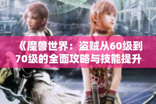 《魔兽世界：盗贼从60级到70级的全面攻略与技能提升》