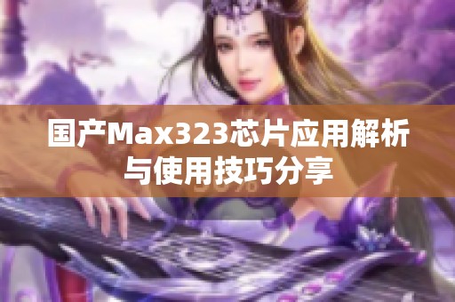 国产Max323芯片应用解析与使用技巧分享