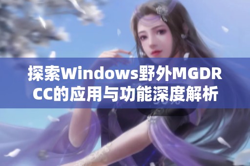 探索Windows野外MGDRCC的应用与功能深度解析