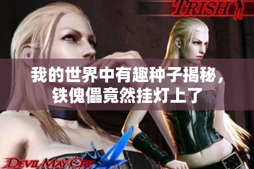 我的世界中有趣种子揭秘，铁傀儡竟然挂灯上了