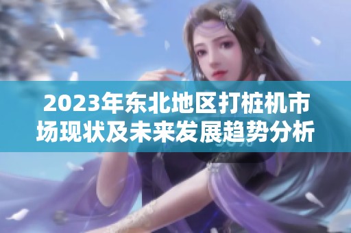 2023年东北地区打桩机市场现状及未来发展趋势分析