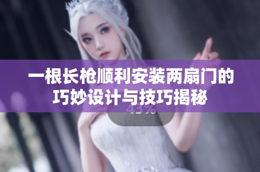 一根长枪顺利安装两扇门的巧妙设计与技巧揭秘