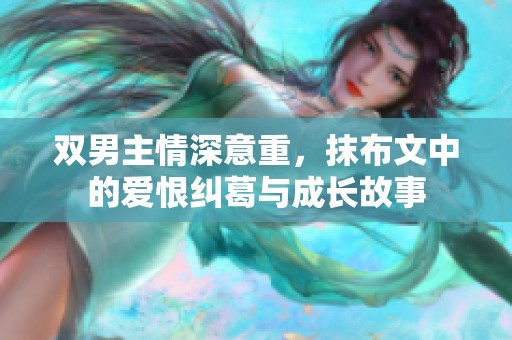 双男主情深意重，抹布文中的爱恨纠葛与成长故事