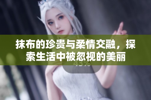 抹布的珍贵与柔情交融，探索生活中被忽视的美丽