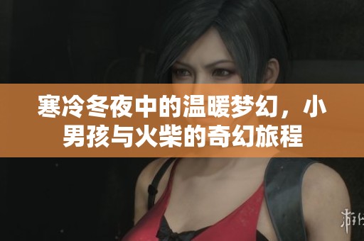 寒冷冬夜中的温暖梦幻，小男孩与火柴的奇幻旅程