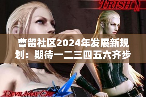 曹留社区2024年发展新规划：期待一二三四五六齐步推进