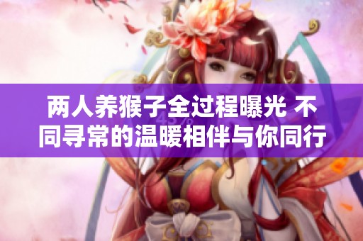两人养猴子全过程曝光 不同寻常的温暖相伴与你同行