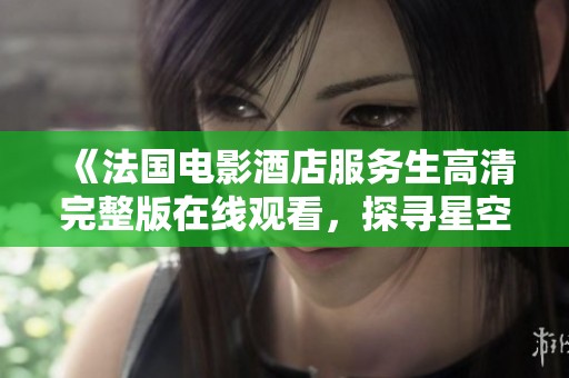 《法国电影酒店服务生高清完整版在线观看，探寻星空下的服务故事》