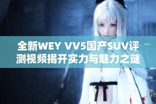 全新WEY VV5国产SUV评测视频揭开实力与魅力之谜