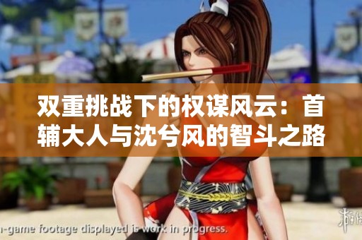 双重挑战下的权谋风云：首辅大人与沈兮风的智斗之路