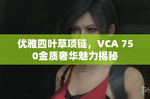 优雅四叶草项链，VCA 750金质奢华魅力揭秘