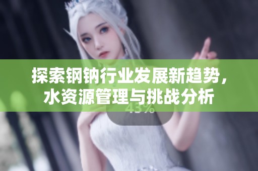 探索钢钠行业发展新趋势，水资源管理与挑战分析