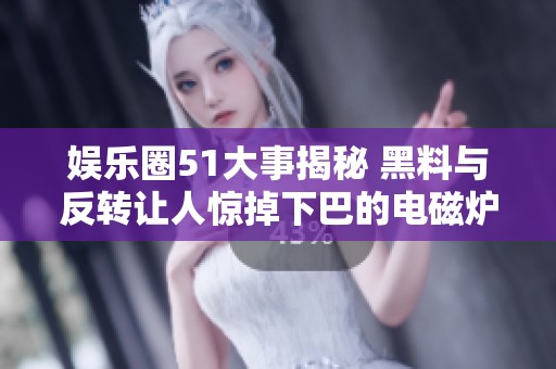 娱乐圈51大事揭秘 黑料与反转让人惊掉下巴的电磁炉故事