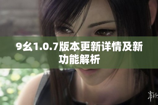 9幺1.0.7版本更新详情及新功能解析