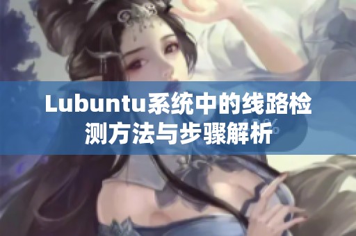Lubuntu系统中的线路检测方法与步骤解析