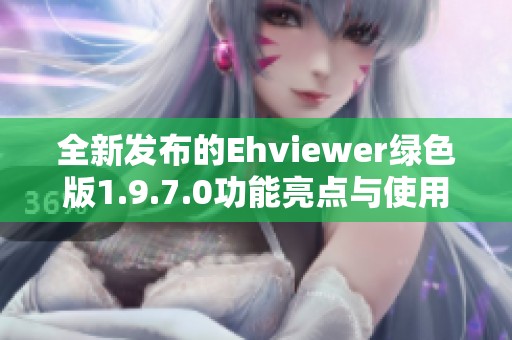 全新发布的Ehviewer绿色版1.9.7.0功能亮点与使用指南