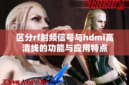 区分rf射频信号与hdmi高清线的功能与应用特点