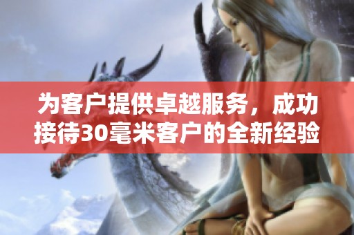 为客户提供卓越服务，成功接待30毫米客户的全新经验分享