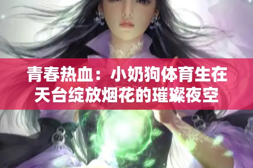 青春热血：小奶狗体育生在天台绽放烟花的璀璨夜空