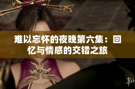 难以忘怀的夜晚第六集：回忆与情感的交错之旅