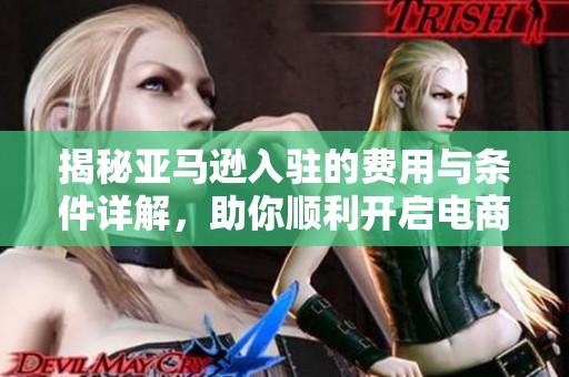 揭秘亚马逊入驻的费用与条件详解，助你顺利开启电商之旅