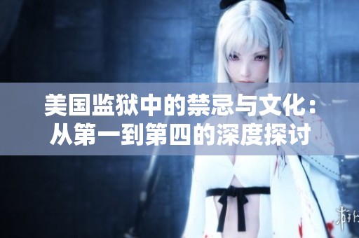 美国监狱中的禁忌与文化：从第一到第四的深度探讨