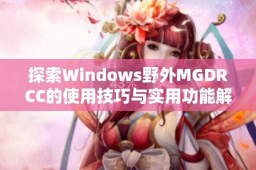 探索Windows野外MGDRCC的使用技巧与实用功能解析