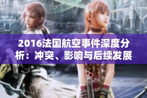 2016法国航空事件深度分析：冲突、影响与后续发展