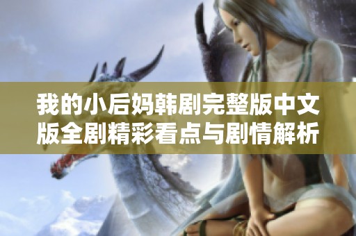 我的小后妈韩剧完整版中文版全剧精彩看点与剧情解析