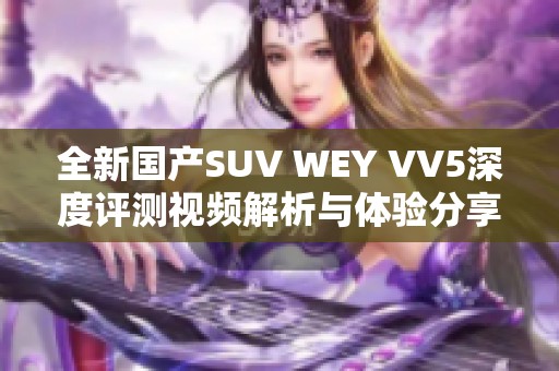 全新国产SUV WEY VV5深度评测视频解析与体验分享