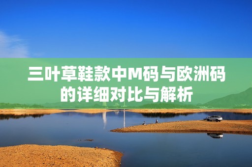 三叶草鞋款中M码与欧洲码的详细对比与解析