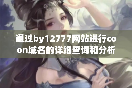通过by12777网站进行coon域名的详细查询和分析