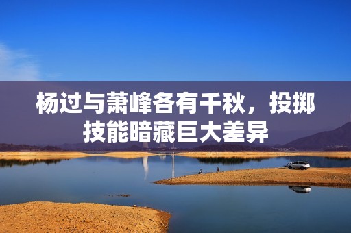 杨过与萧峰各有千秋，投掷技能暗藏巨大差异