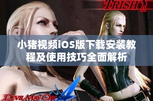 小猪视频iOS版下载安装教程及使用技巧全面解析