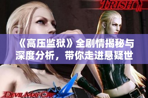 《高压监狱》全剧情揭秘与深度分析，带你走进悬疑世界