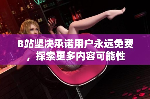 B站坚决承诺用户永远免费，探索更多内容可能性