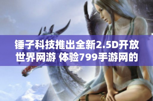 锤子科技推出全新2.5D开放世界网游 体验799手游网的精彩内容