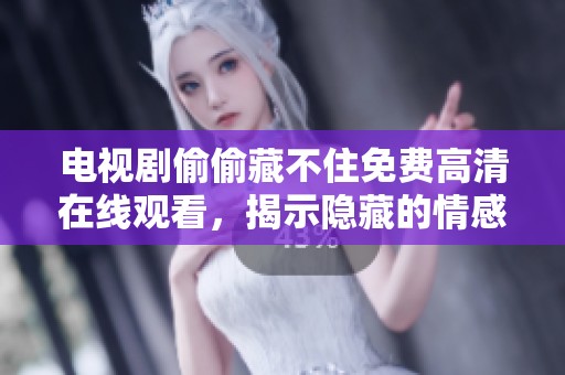 电视剧偷偷藏不住免费高清在线观看，揭示隐藏的情感与秘密