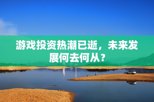 游戏投资热潮已逝，未来发展何去何从？