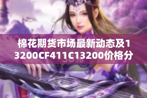 棉花期货市场最新动态及13200CF411C13200价格分析