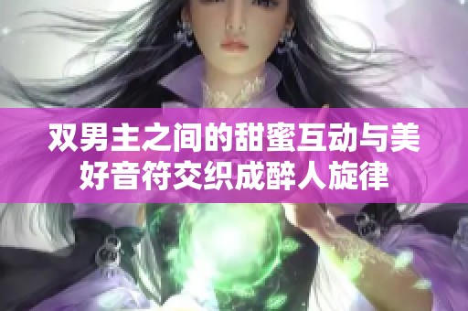 双男主之间的甜蜜互动与美好音符交织成醉人旋律