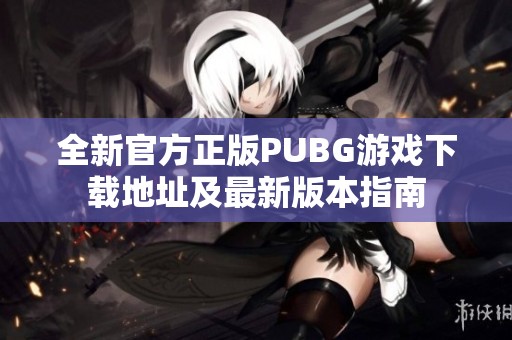 全新官方正版PUBG游戏下载地址及最新版本指南